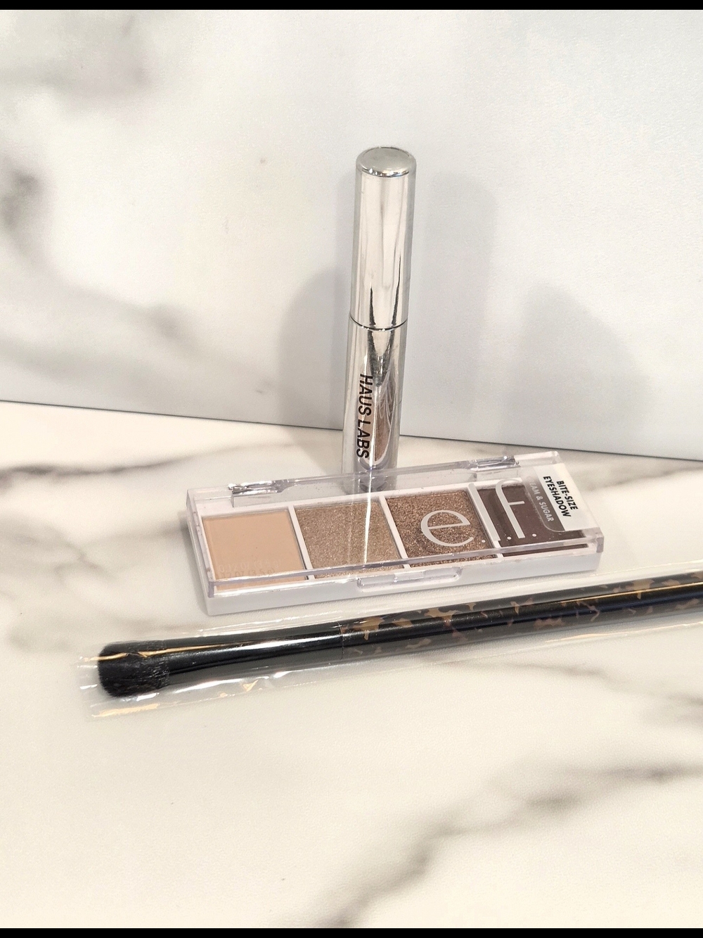 HAUS LABS Mascara ELF Eyeshadow & REAL PERFECTION Brush - NEW PACKAGED